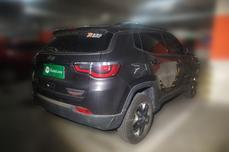 Used Jeep Compass 2017 200TS Automatic High-Performance All-Wheel Drive Edition Rear Right 45 Deg