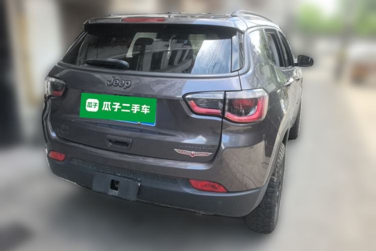 Used Jeep Compass 2017 200TS Automatic High-Performance All-Wheel Drive Edition Rear Right 45 Deg