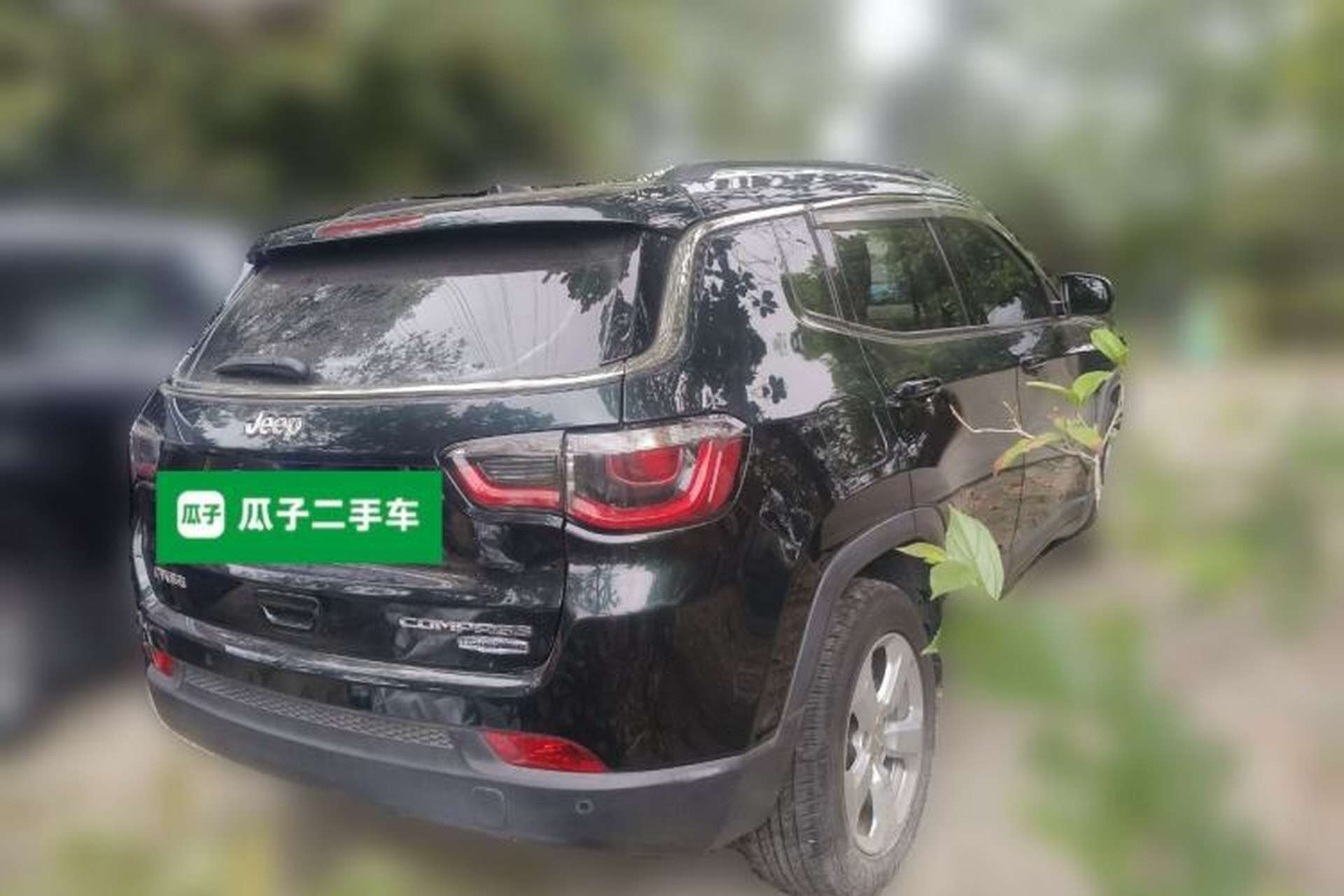 Used Jeep Compass 2017 200T Automatic Family Edition Rear Right 45 Deg