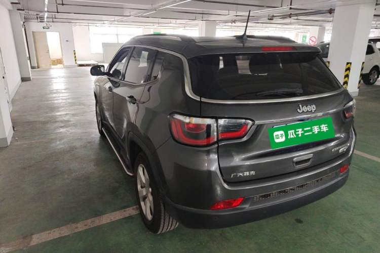 Used Jeep Compass 2017 200T Automatic Family Edition Rear Left 45 Deg