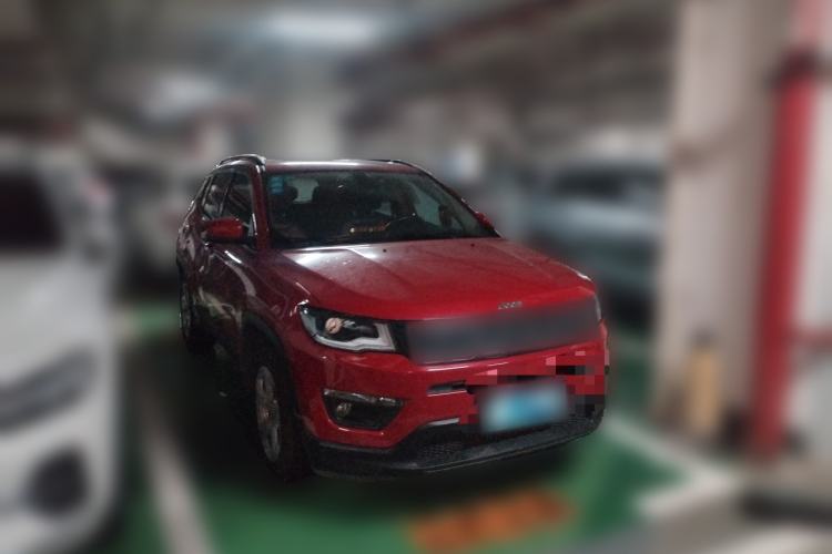 Used Jeep Compass 2017 200T Automatic Family Edition Front Right 45 Deg