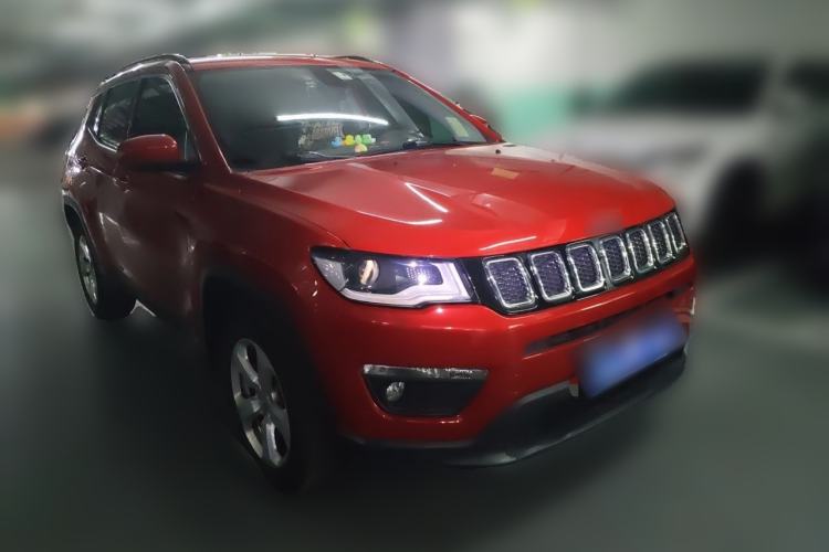 Used Jeep Compass 2017 200T Automatic Family Edition Front Right 45 Deg