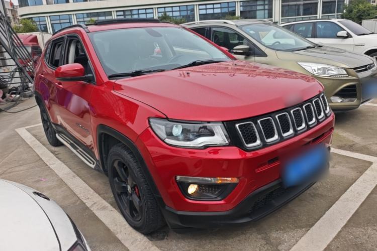 Used Jeep Compass 2017 200T Automatic Family Edition Front Right 45 Deg