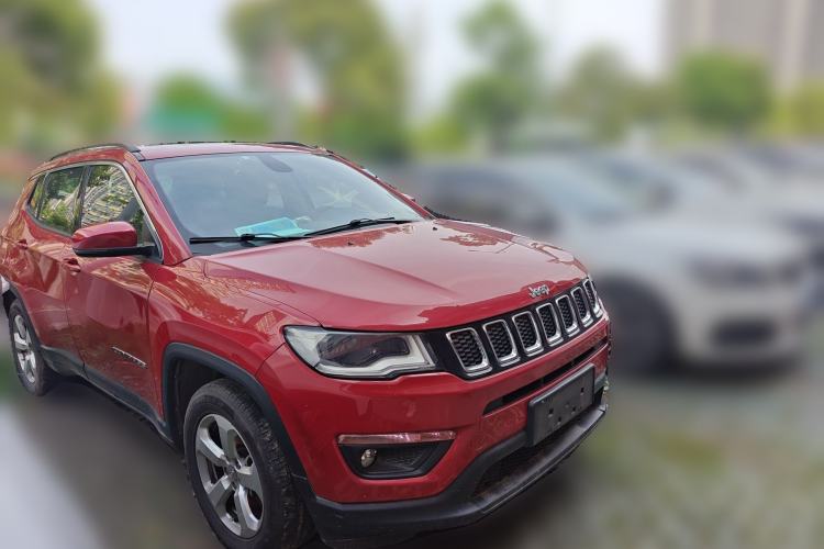 Used Jeep Compass 2017 200T Automatic Family Edition Front Right 45 Deg