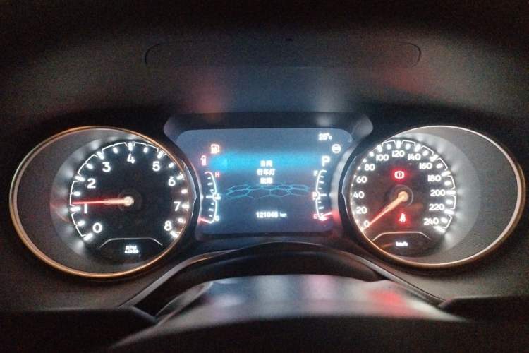 Used Jeep Compass 2017 200T Automatic Family Edition Instrument Cluster