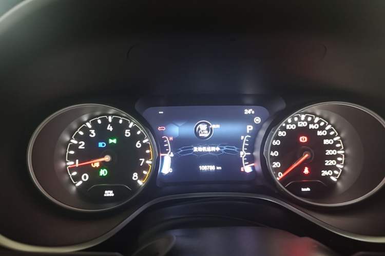 Used Jeep Compass 2017 200T Automatic Family Edition Instrument Cluster