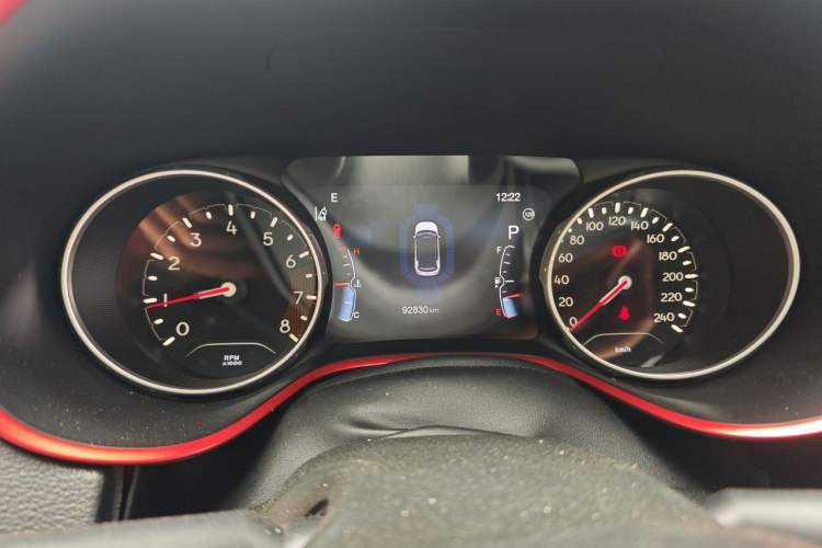 Used Jeep Compass 2017 200TS Automatic High-Performance All-Wheel Drive Edition Instrument Cluster