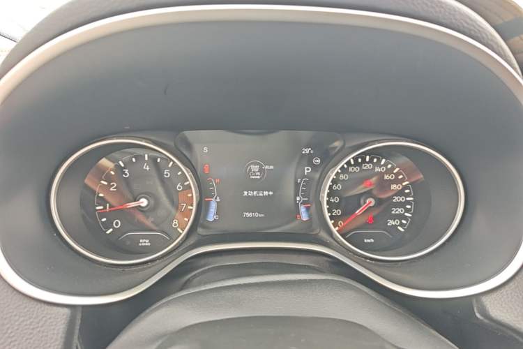 Used Jeep Compass 2017 200T Automatic Family Edition Instrument Cluster