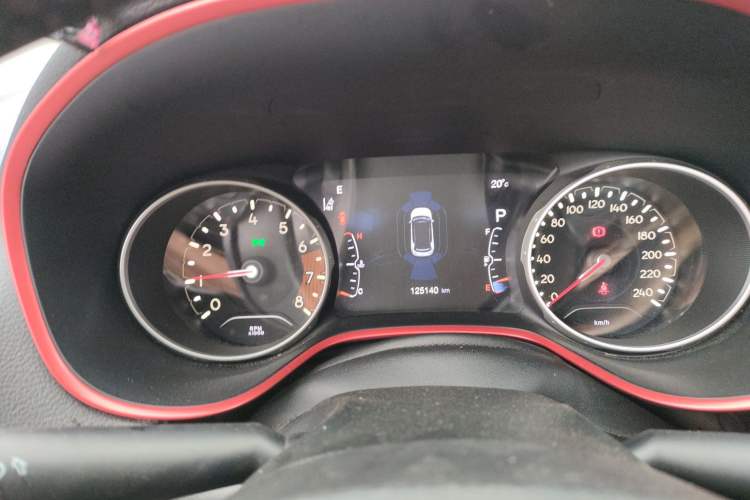 Used Jeep Compass 2017 200TS Automatic High-Performance All-Wheel Drive Edition Instrument Cluster