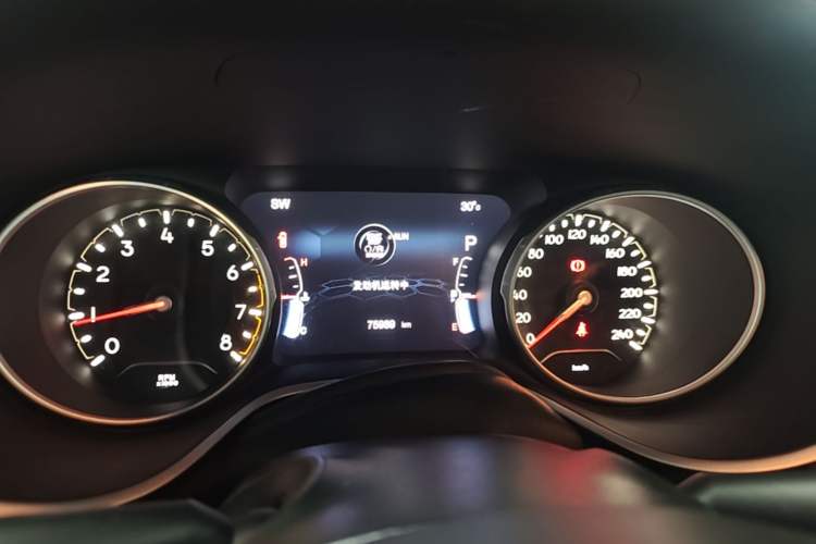 Used Jeep Compass 2017 200T Automatic Family Edition Instrument Cluster