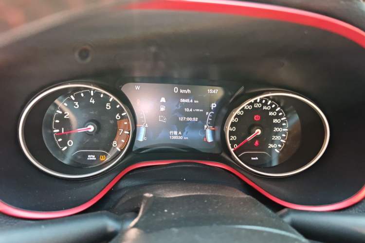 Used Jeep Compass 2017 200TS Automatic High-Performance All-Wheel Drive Edition Instrument Cluster