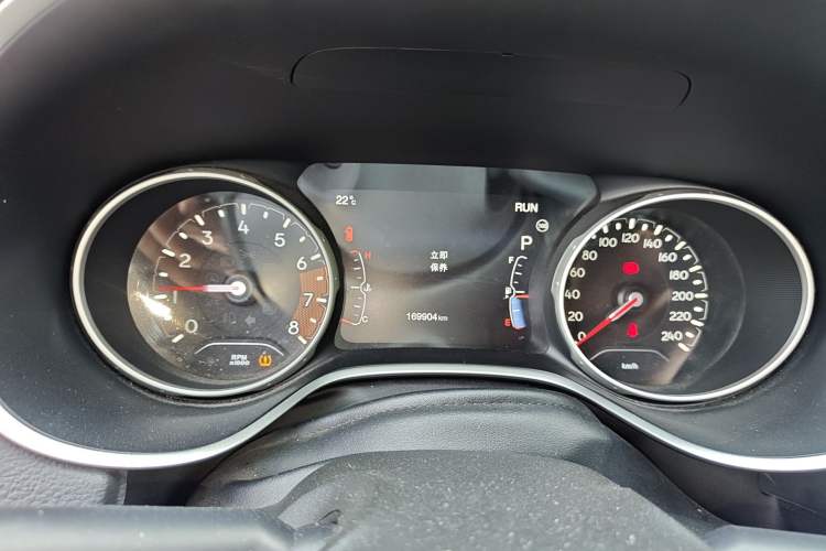 Used Jeep Compass 2017 200T Automatic Family Edition Instrument Cluster