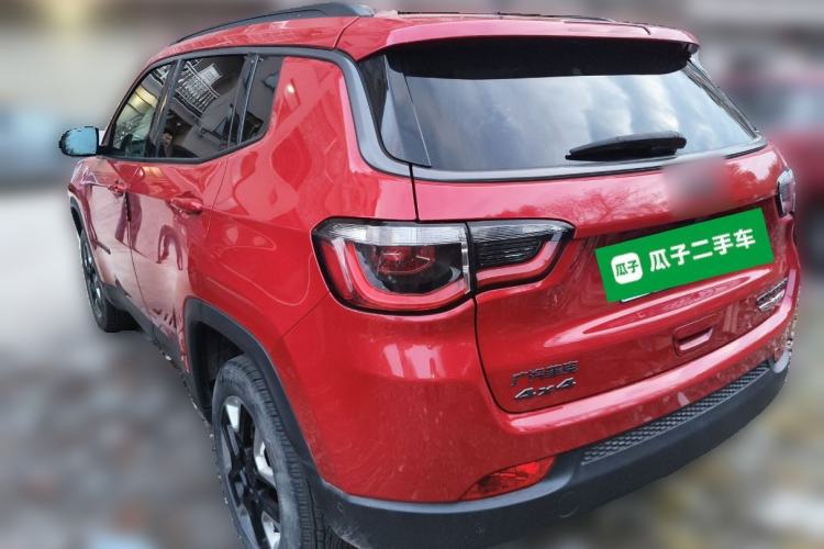 Used Jeep Compass 2017 200TS Automatic High-Performance All-Wheel Drive Edition Rear Left 45 Deg