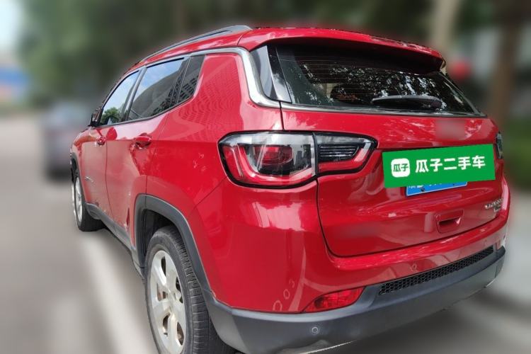 Used Jeep Compass 2017 200T Automatic Family Edition Rear Left 45 Deg