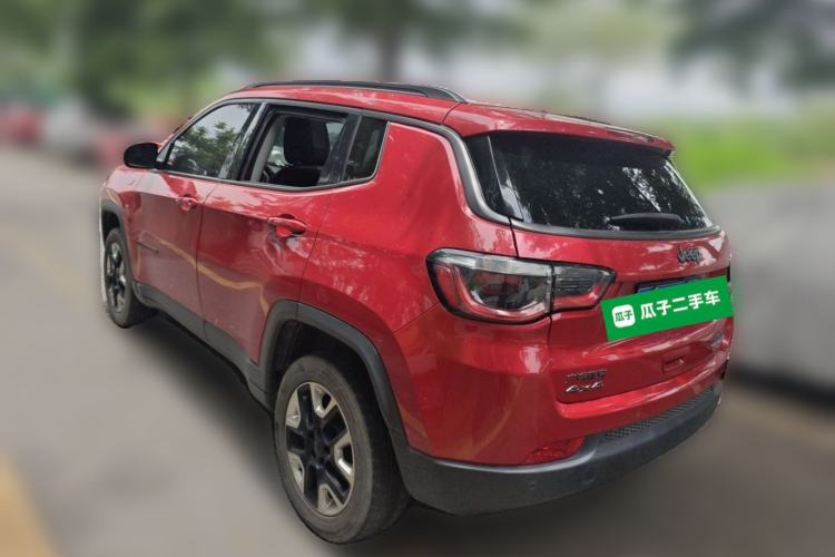 Used Jeep Compass 2017 200TS Automatic High-Performance All-Wheel Drive Edition Rear Left 45 Deg