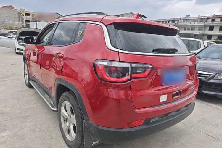 Used Jeep Compass 2017 200T Automatic Family Edition Rear Left 45 Deg