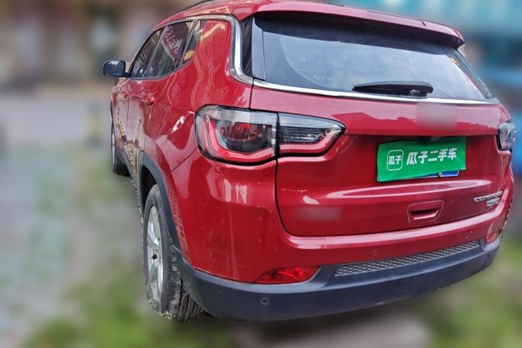 Used Jeep Compass 2017 200T Automatic Family Edition Rear Left 45 Deg