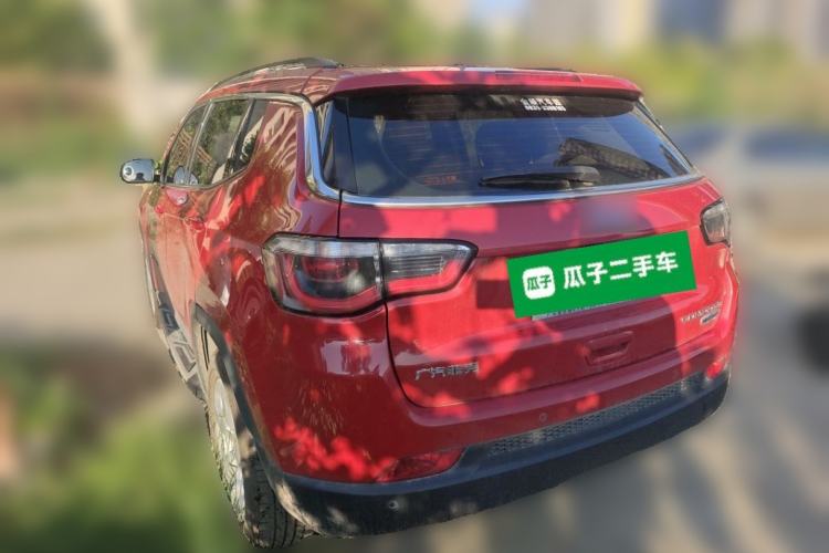 Used Jeep Compass 2017 200T Automatic Family Edition Rear Left 45 Deg