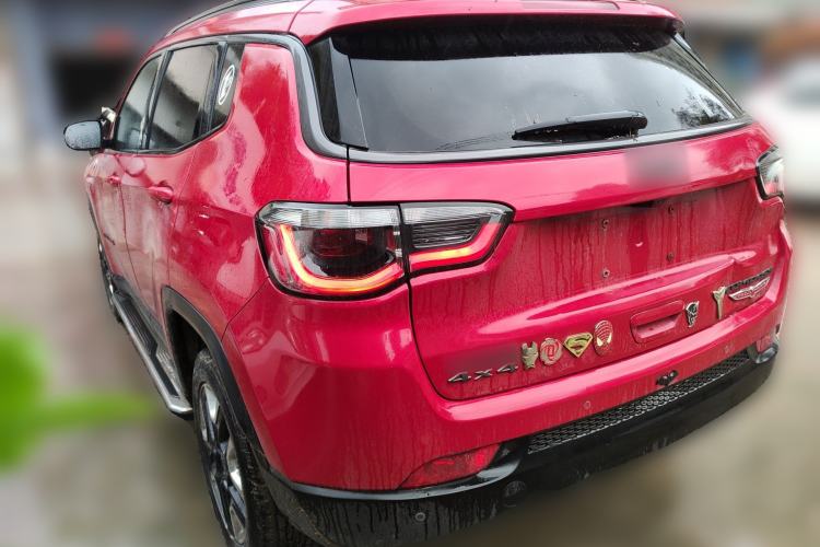 Used Jeep Compass 2017 200TS Automatic High-Performance All-Wheel Drive Edition Rear Left 45 Deg