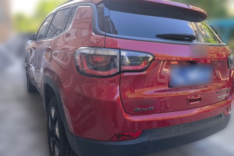 Used Jeep Compass 2017 200TS Automatic High-Performance All-Wheel Drive Edition Rear Left 45 Deg