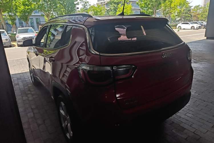 Used Jeep Compass 2017 200T Automatic Family Edition Rear Left 45 Deg