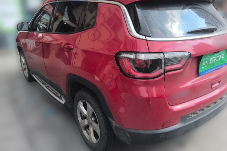 Used Jeep Compass 2017 200T Automatic Family Edition Rear Left 45 Deg