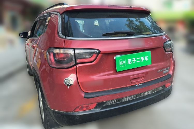Used Jeep Compass 2017 200T Automatic Family Edition Rear Left 45 Deg