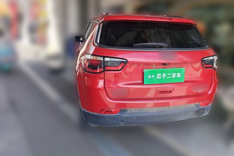 Used Jeep Compass 2017 200TS Automatic High-Performance All-Wheel Drive Edition Rear Left 45 Deg