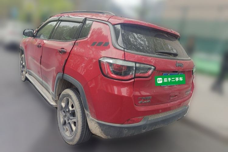 Used Jeep Compass 2017 200TS Automatic High-Performance All-Wheel Drive Edition Rear Left 45 Deg
