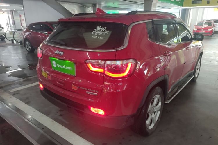 Used Jeep Compass 2017 200T Automatic Family Edition Rear Right 45 Deg
