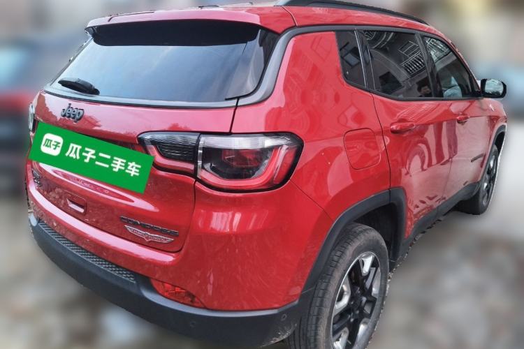 Used Jeep Compass 2017 200TS Automatic High-Performance All-Wheel Drive Edition Rear Right 45 Deg