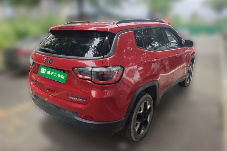 Used Jeep Compass 2017 200TS Automatic High-Performance All-Wheel Drive Edition Rear Right 45 Deg