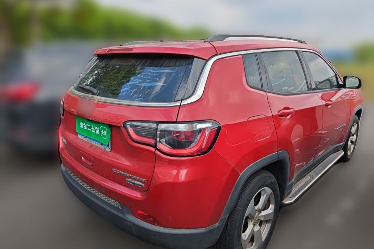 Used Jeep Compass 2017 200T Automatic Family Edition Rear Right 45 Deg