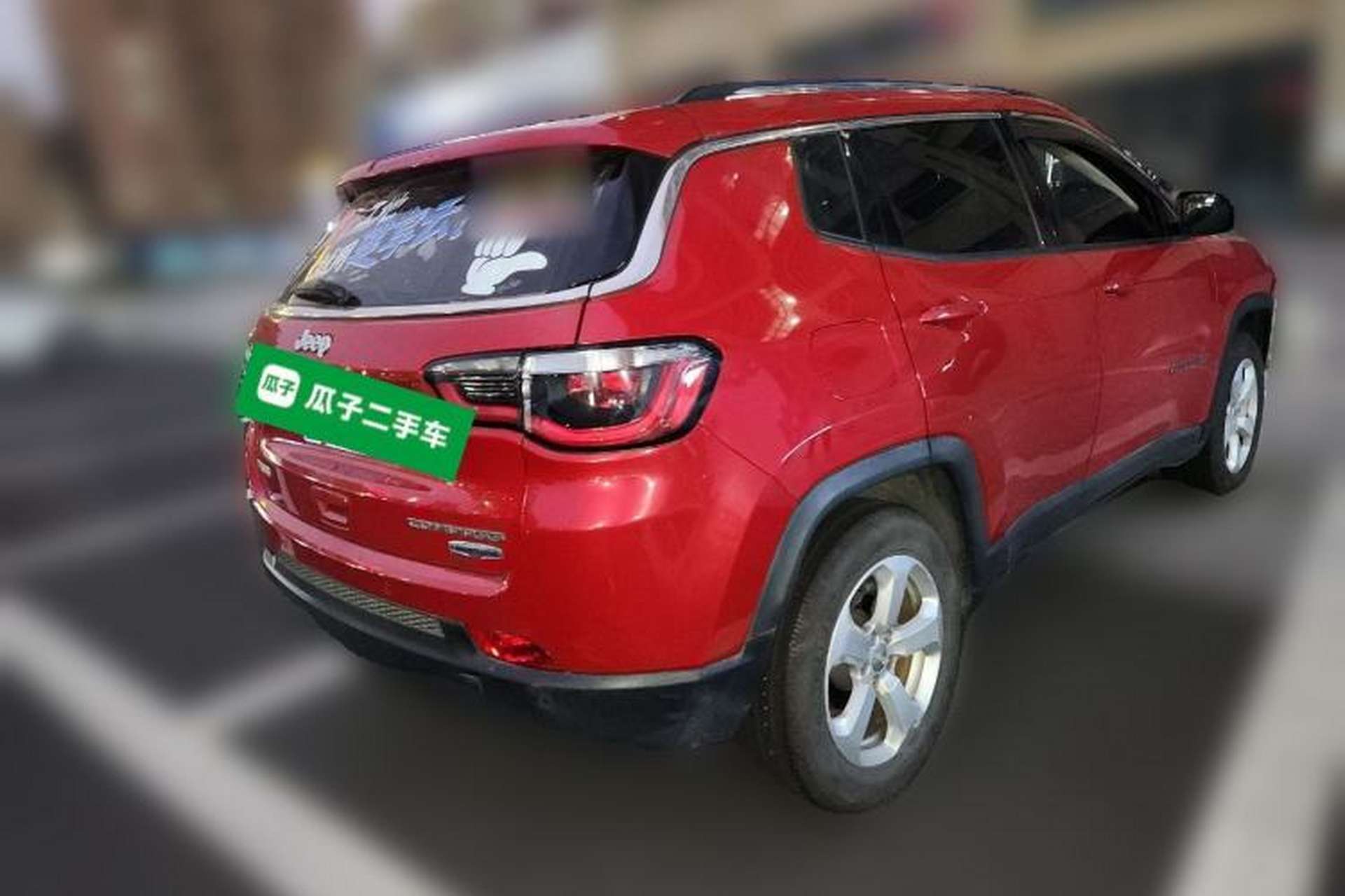 Used Jeep Compass 2017 200T Automatic Family Edition Rear Right 45 Deg