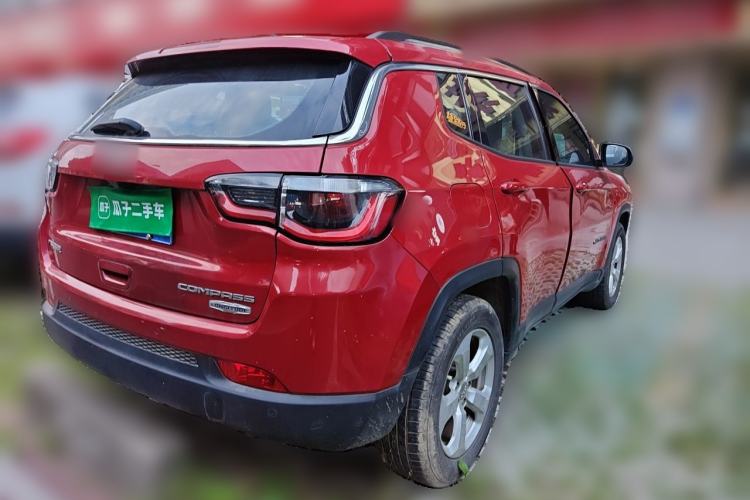 Used Jeep Compass 2017 200T Automatic Family Edition Rear Right 45 Deg