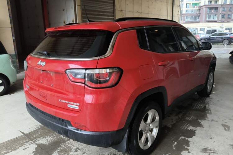 Used Jeep Compass 2017 200T Automatic Family Edition Rear Right 45 Deg