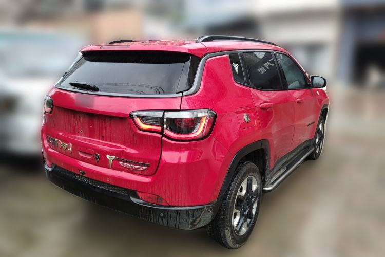 Used Jeep Compass 2017 200TS Automatic High-Performance All-Wheel Drive Edition Rear Right 45 Deg