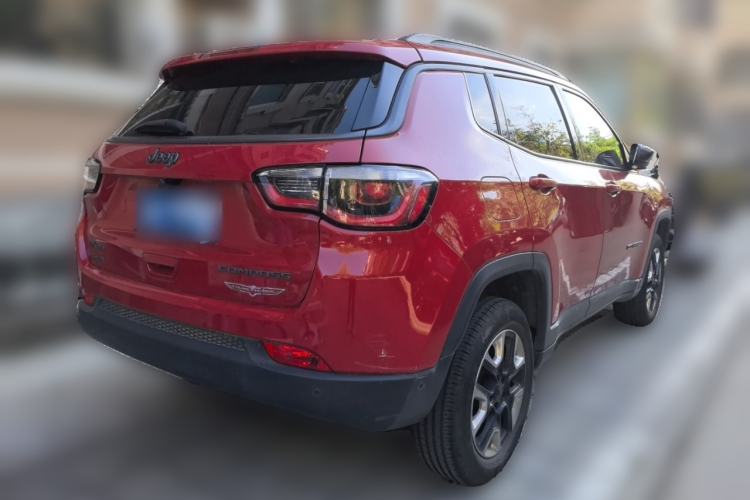 Used Jeep Compass 2017 200TS Automatic High-Performance All-Wheel Drive Edition Rear Right 45 Deg