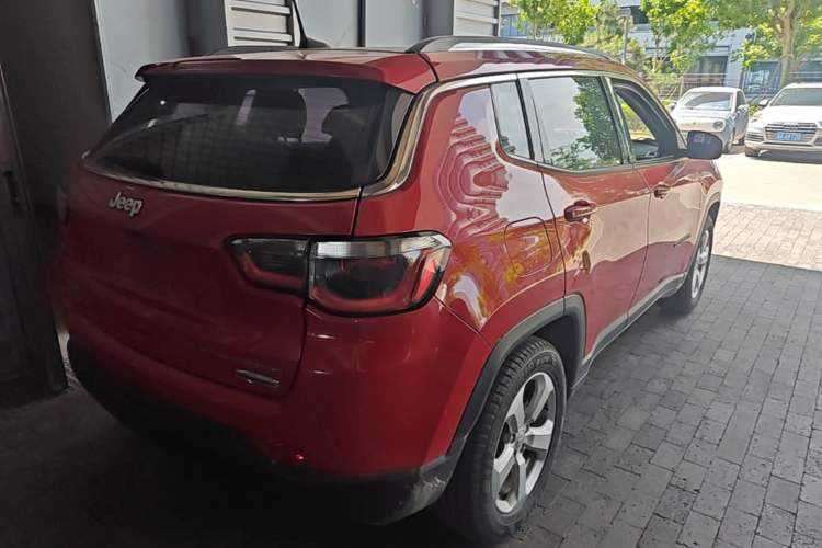 Used Jeep Compass 2017 200T Automatic Family Edition Rear Right 45 Deg