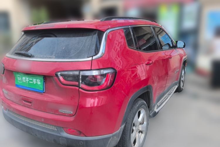 Used Jeep Compass 2017 200T Automatic Family Edition Rear Right 45 Deg