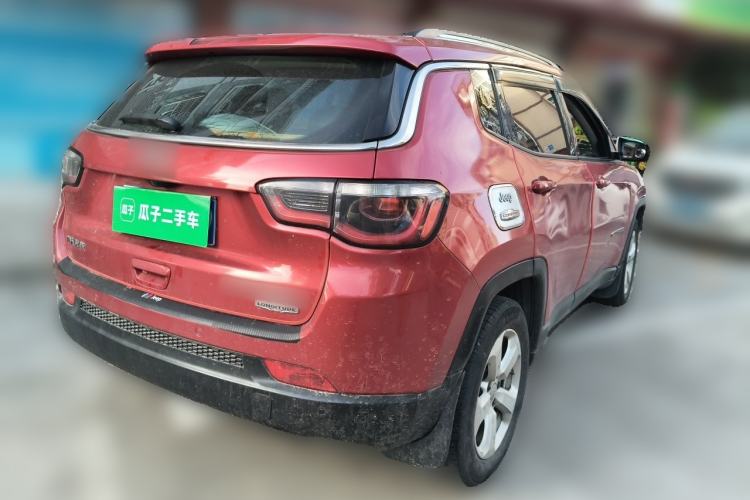 Used Jeep Compass 2017 200T Automatic Family Edition Rear Right 45 Deg