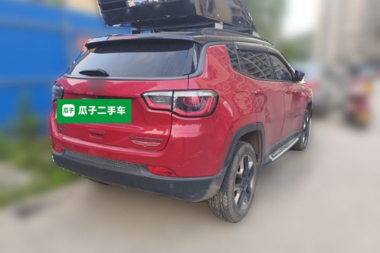 Used Jeep Compass 2017 200TS Automatic High-Performance All-Wheel Drive Edition Rear Right 45 Deg