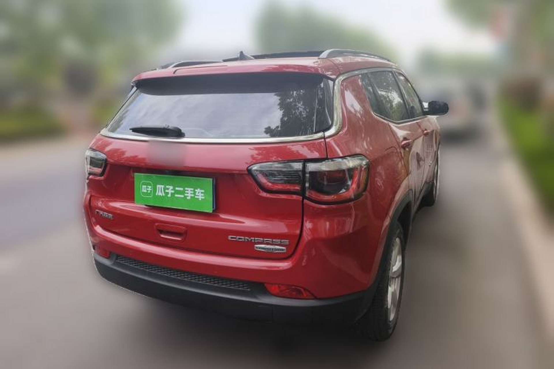 Used Jeep Compass 2017 200T Automatic Family Edition Rear Right 45 Deg