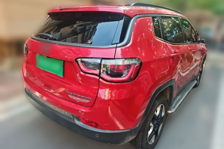 Used Jeep Compass 2017 200TS Automatic High-Performance All-Wheel Drive Edition Rear Right 45 Deg
