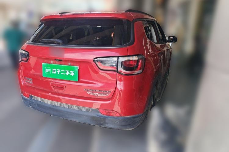 Used Jeep Compass 2017 200TS Automatic High-Performance All-Wheel Drive Edition Rear Right 45 Deg