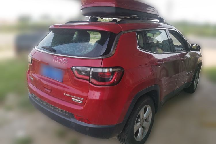 Used Jeep Compass 2017 200T Automatic Comfort Edition Rear Right 45 Deg