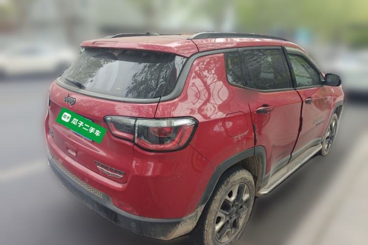 Used Jeep Compass 2017 200TS Automatic High-Performance All-Wheel Drive Edition Rear Right 45 Deg