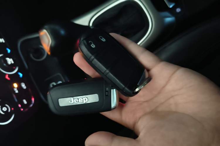 Used Jeep Compass 2017 200T Automatic Family Edition Vehicle Key