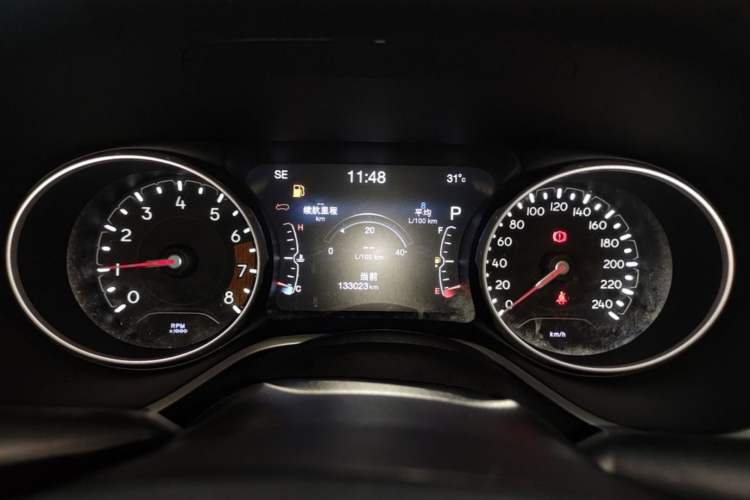 Used Jeep Compass 2017 200T Automatic Family Edition Instrument Cluster