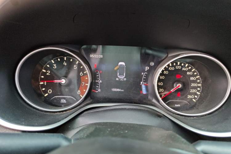 Used Jeep Compass 2017 200T Automatic Family Edition Instrument Cluster